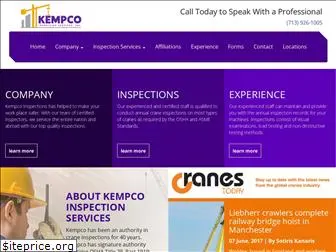 kempcoinspectionservices.com