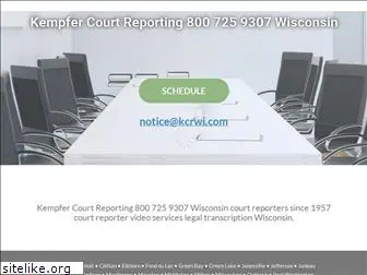 kempfercourtreporting.com