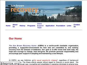 kenbrownrecoveryhome.org