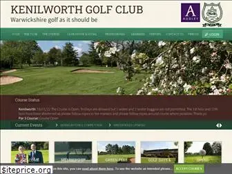 kenilworthgolfclub.co.uk