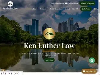 kenlutherlaw.com