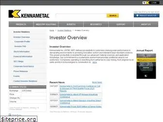 kennametal.gcs-web.com