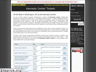 kennedycentertickets.com