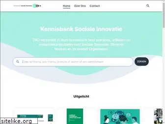 kennisbanksocialeinnovatie.nl