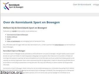 kennisbanksportenbewegen.nl