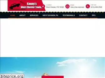 kennys-towing.com