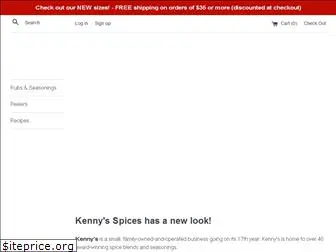 kennysspices.com