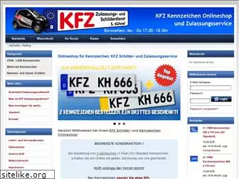 kennzeichen-onlineshop.de