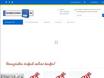 kennzeichen-shop24.de thumbnail
