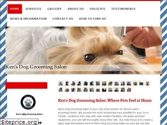 kensdoggroomingsalon.com