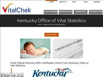 kentuckybirthcertificate.com