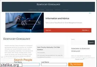 kentuckygenealogy.org
