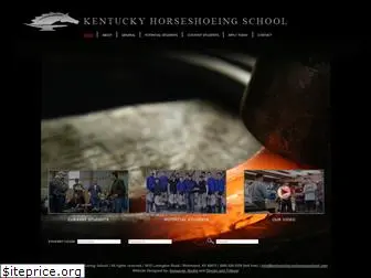 kentuckyhorseshoeingschool.com