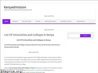 kenyadmission.com