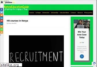 kenyaeducationguide.com