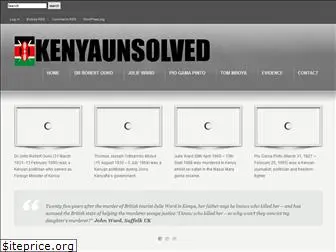 kenyaunsolved.com