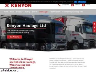 kenyonhaulage.co.uk