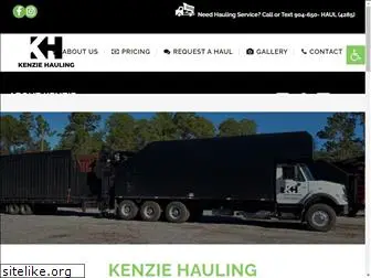 kenziehauling.com