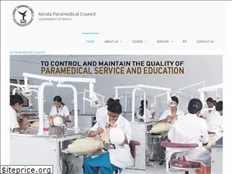 keralaparamedicalcouncil.org