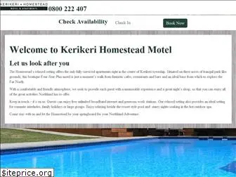 kerikerihomesteadmotel.co.nz