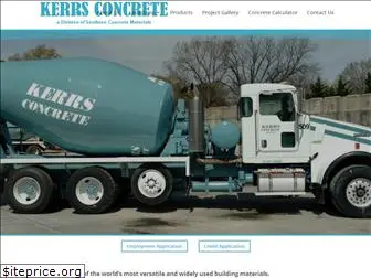 kerrsconcrete.com