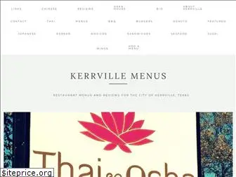 kerrvillemenus.com