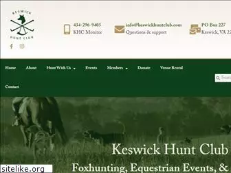 keswickhuntclub.com