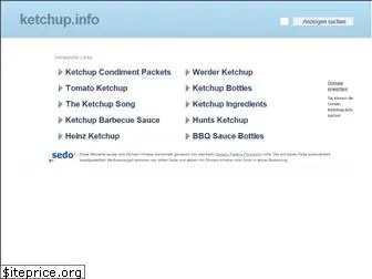 ketchup.info