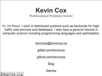 kevincox.ca