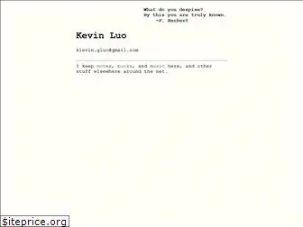 kevinluo.net