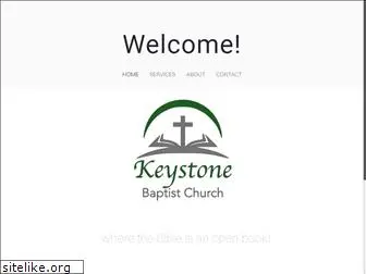 keystonebaptistchurch.com