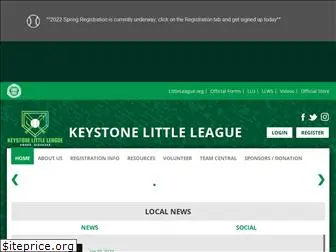 keystonelittleleague.com