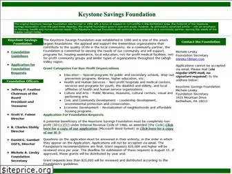 keystonesavingsfoundation.org