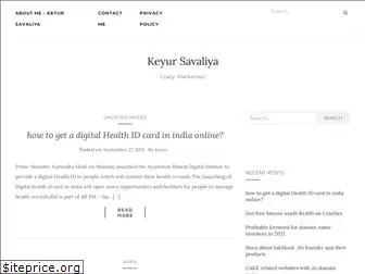 keyursavaliya.com