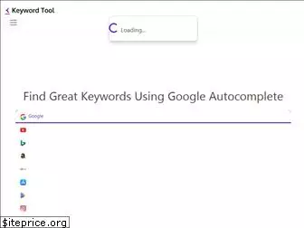 keywordtool.io