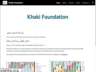 khakifoundation.com