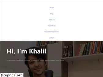khalilullahkhan.com