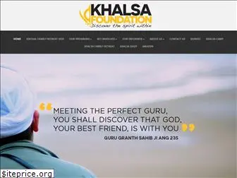 khalsafoundation.org