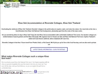 khao-sok-riverside-cottages.com