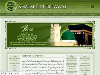 khatm-e-nubuwwat.org