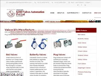 khdvalvesautomation.com