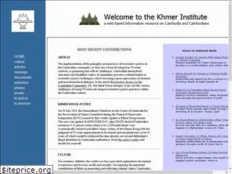 khmerinstitute.com