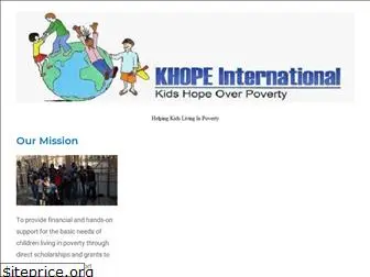 khopeinternational.org