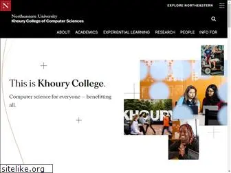 khoury.northeastern.edu
