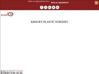 khouryplasticsurgery.com