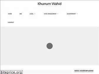 khurrumwahid.com