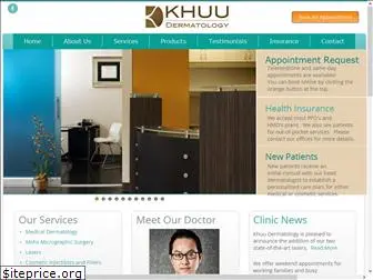 khuudermatology.com