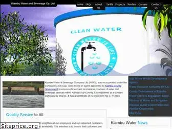 kiambuwater.com