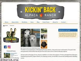 kickinbackalpacaranch.com