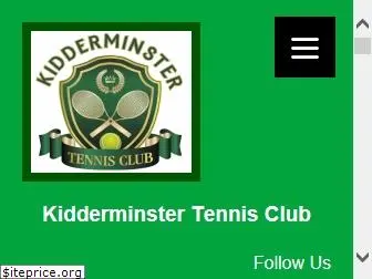 kidderminstertennisclub.org.uk